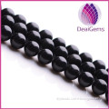 Natural black tourmaline round beads 4-16mm